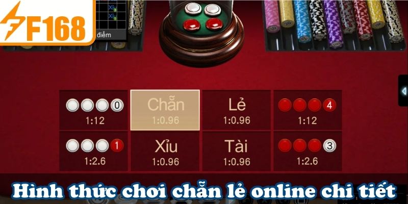 Hình thức chơi chẵn lẻ online chi tiết